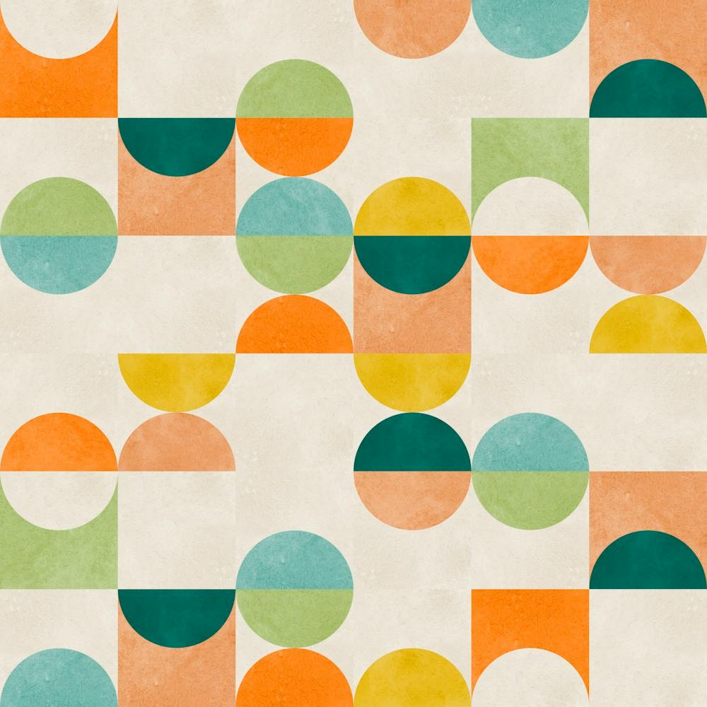 Formes géométriques colorées 4