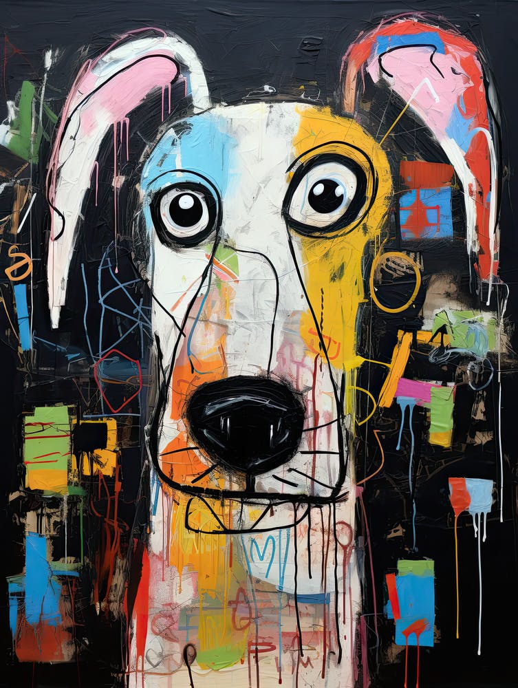 Graffiti Street Collars: Dog