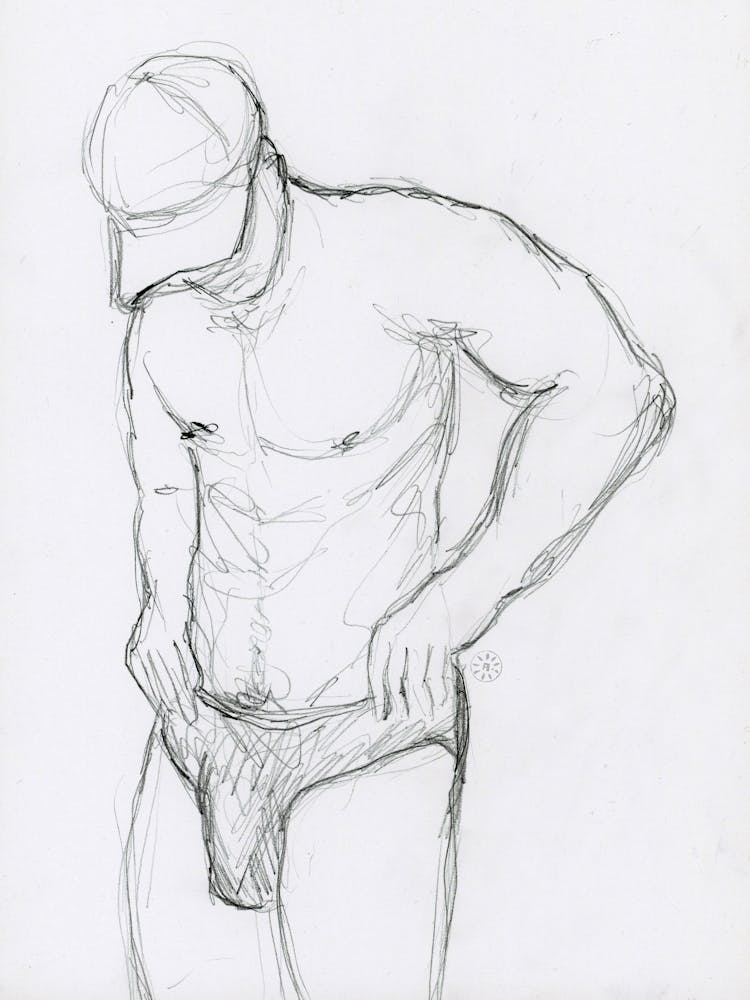 Man In Speedos