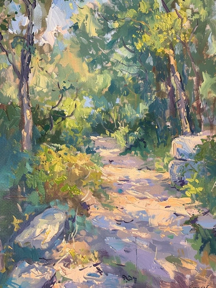 Bouldering Project Austin Texas Oil Painting 1