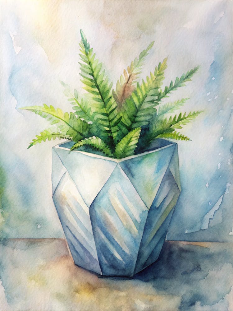 Fern In A Pot 1