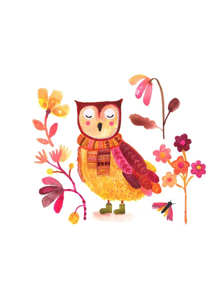 Owl With Boots Nursery