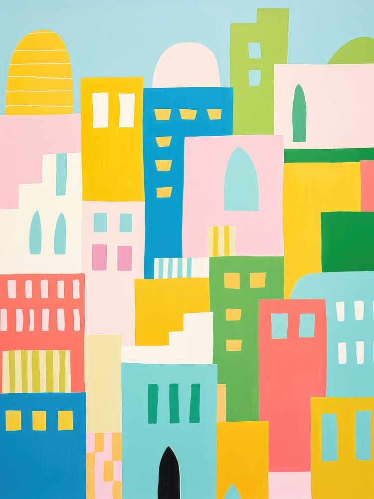 Morocco Colourful View 1