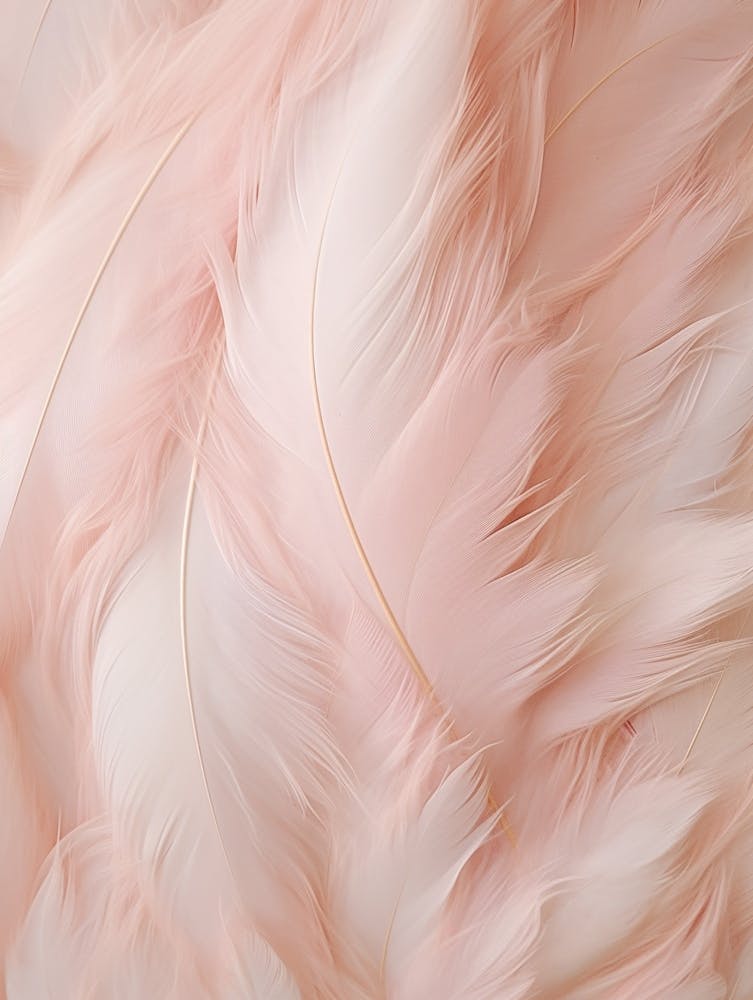 Pink Boho Feather 4