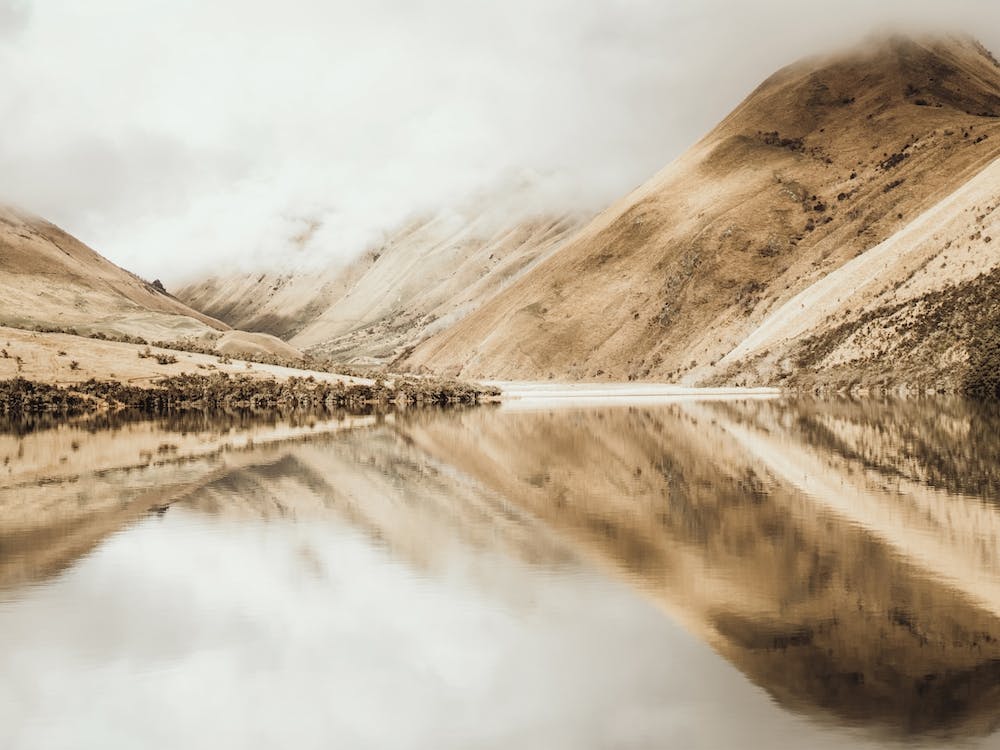 Mountain Lake Reflection