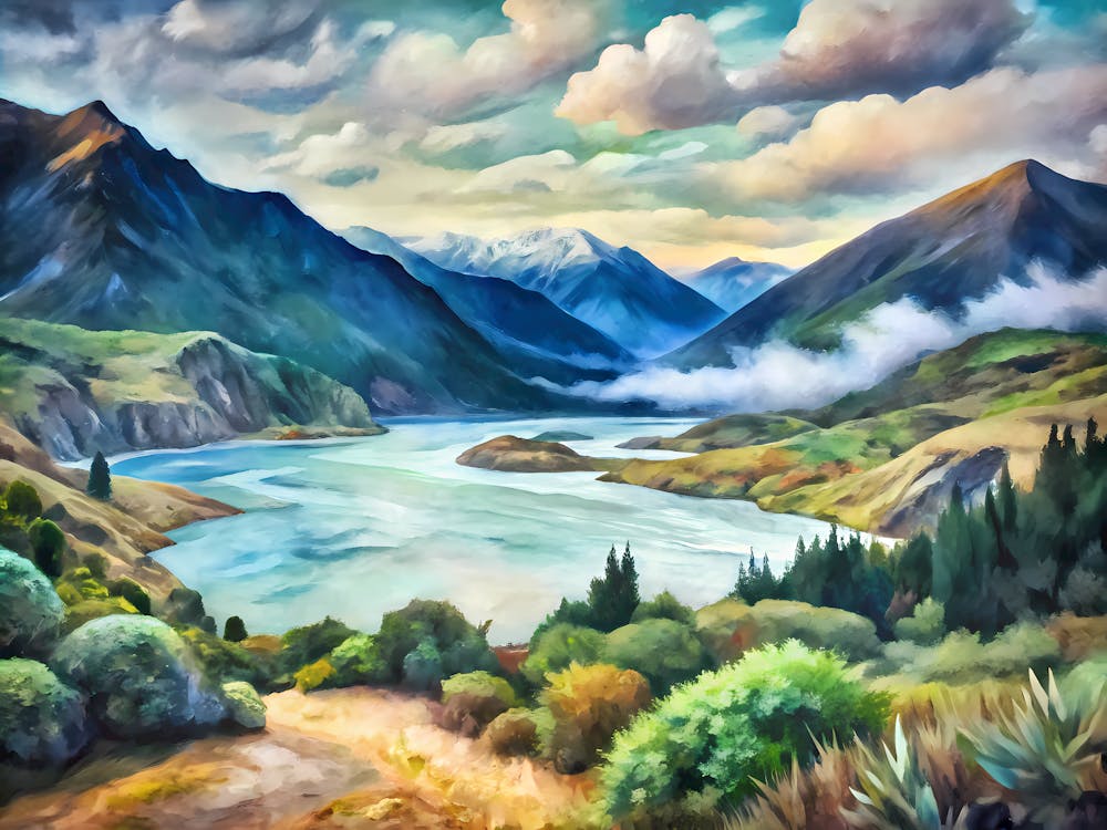Van Gogh Te Urewera National Park New Zealand