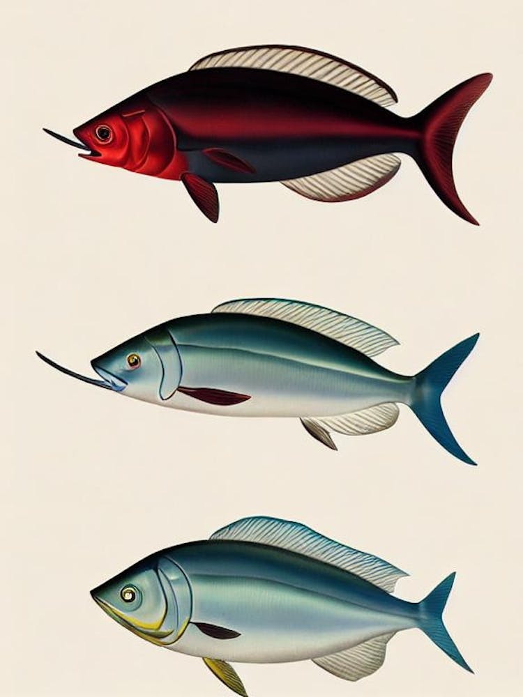 Swordfish Vintage Poster