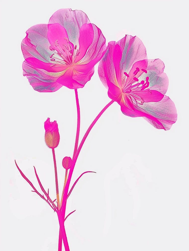 Hot Pink Evening Primrose