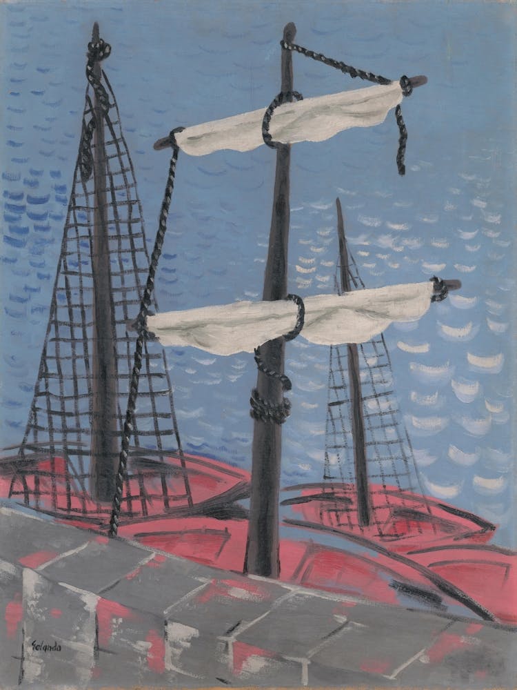 Fishing Boats, Mikuláš Galanda