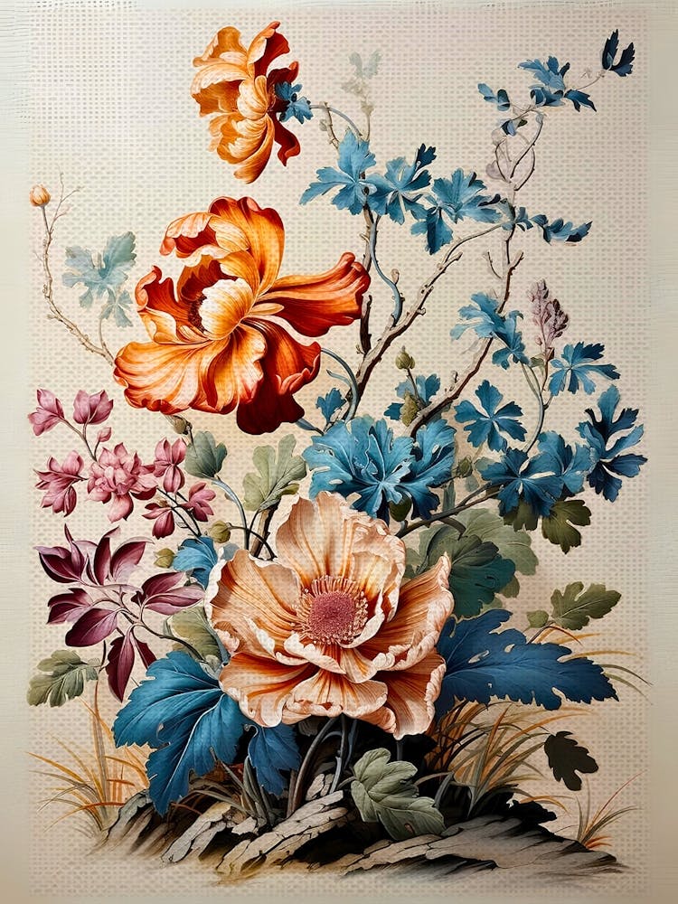 Flowers On A Table