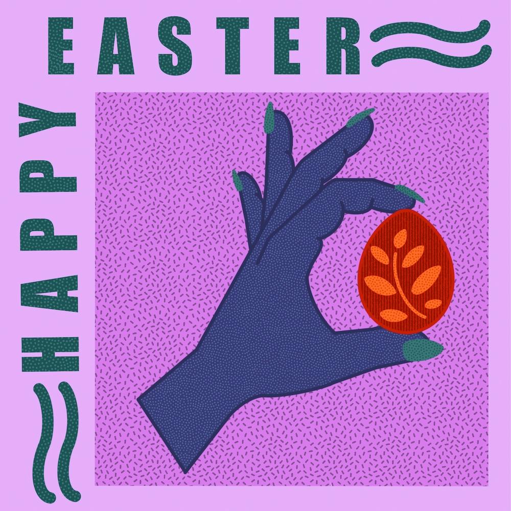 Happy Easter Square