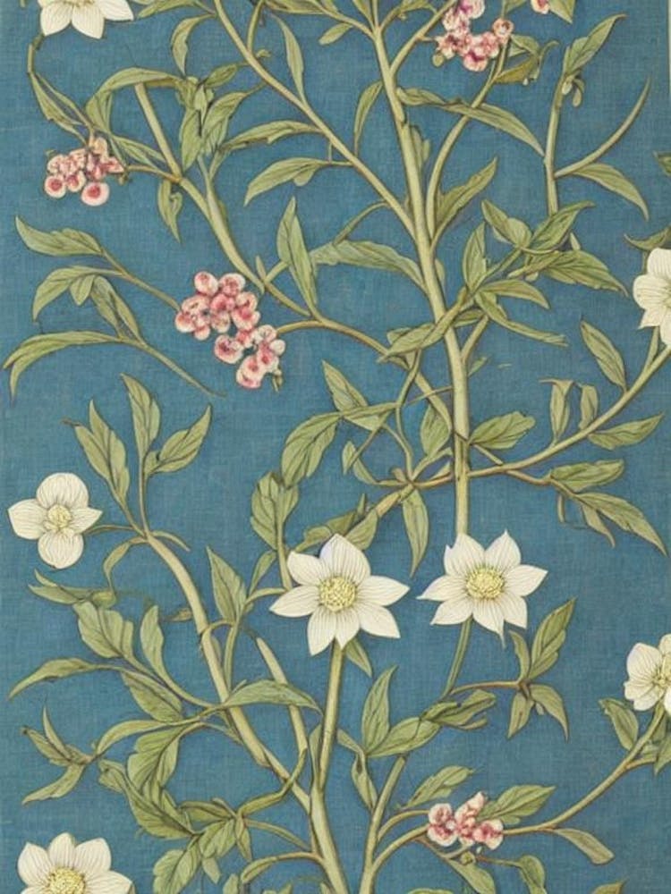 Dogwood tree Vintage Botanical