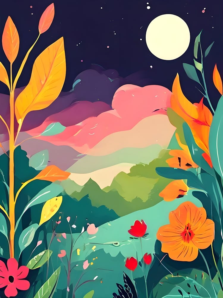 Paysage de Nuit