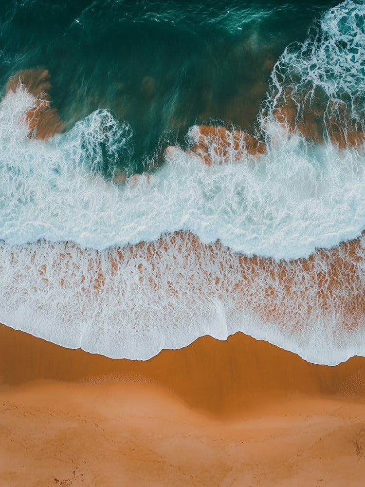 Aerial View Of A Beach 126