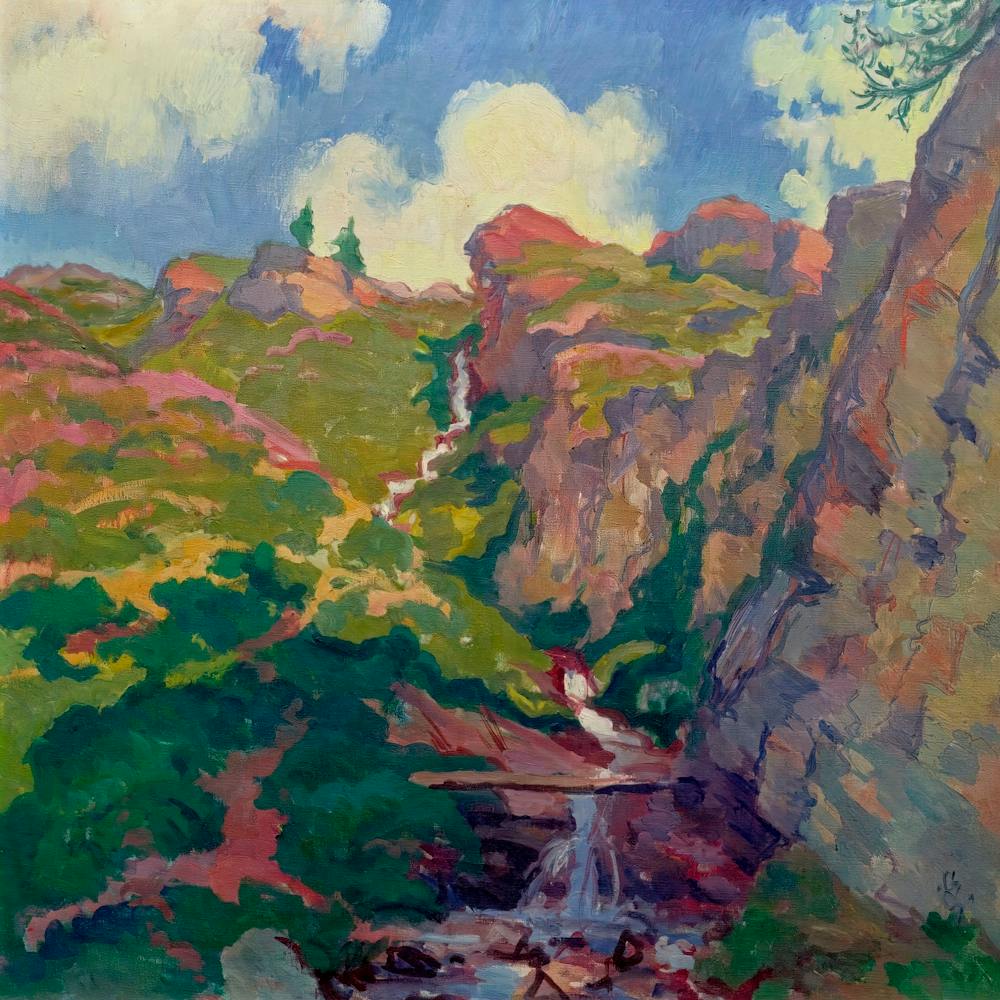 Giovanni Giacometti Bergbach 1930