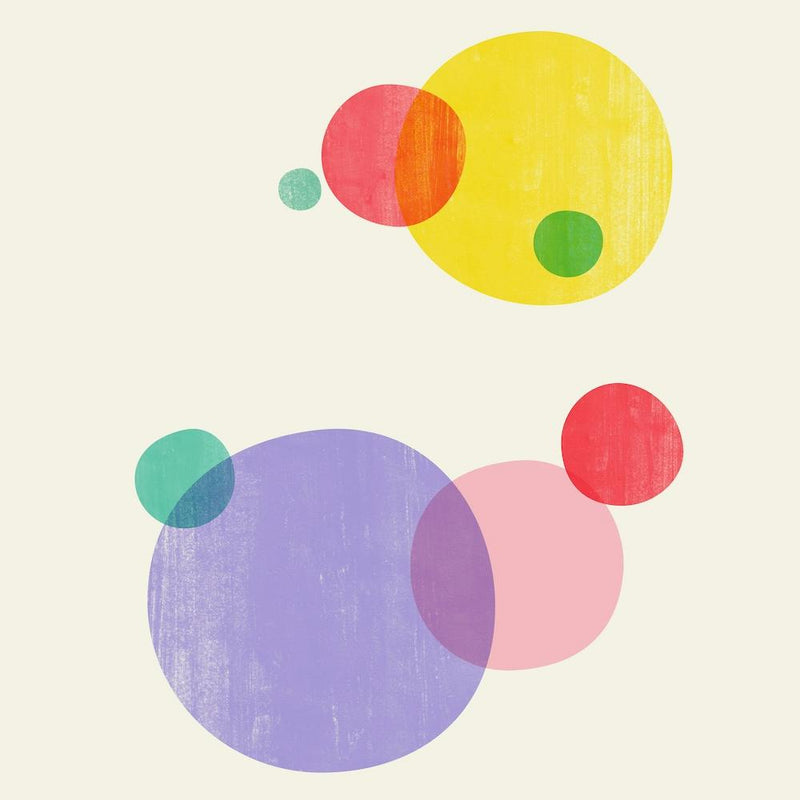 Rainbow Bubbles Ii Square