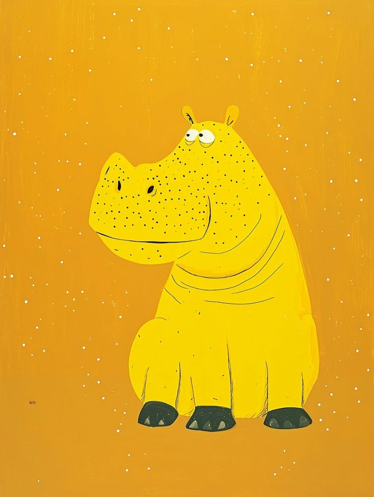 Yellow Hippo 3
