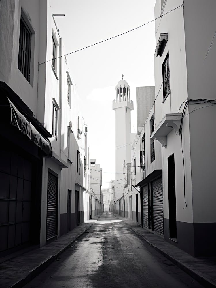 Casablanca, Morocco, Photography In Black And White 3