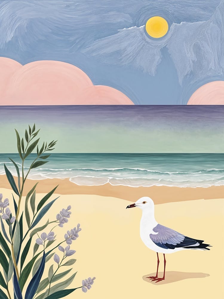 Seagull On The Beach