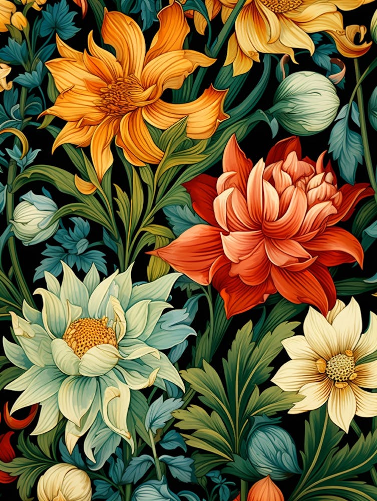 Floral Seamless Pattern