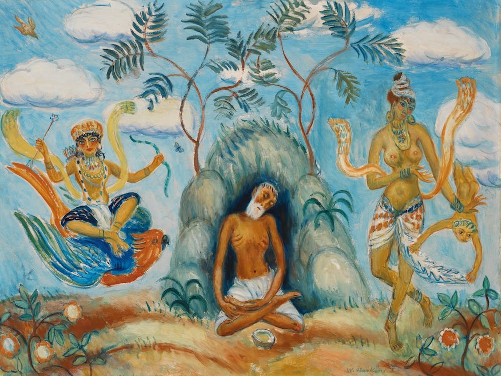 Krishna And Foolish Maidens, William Glackens