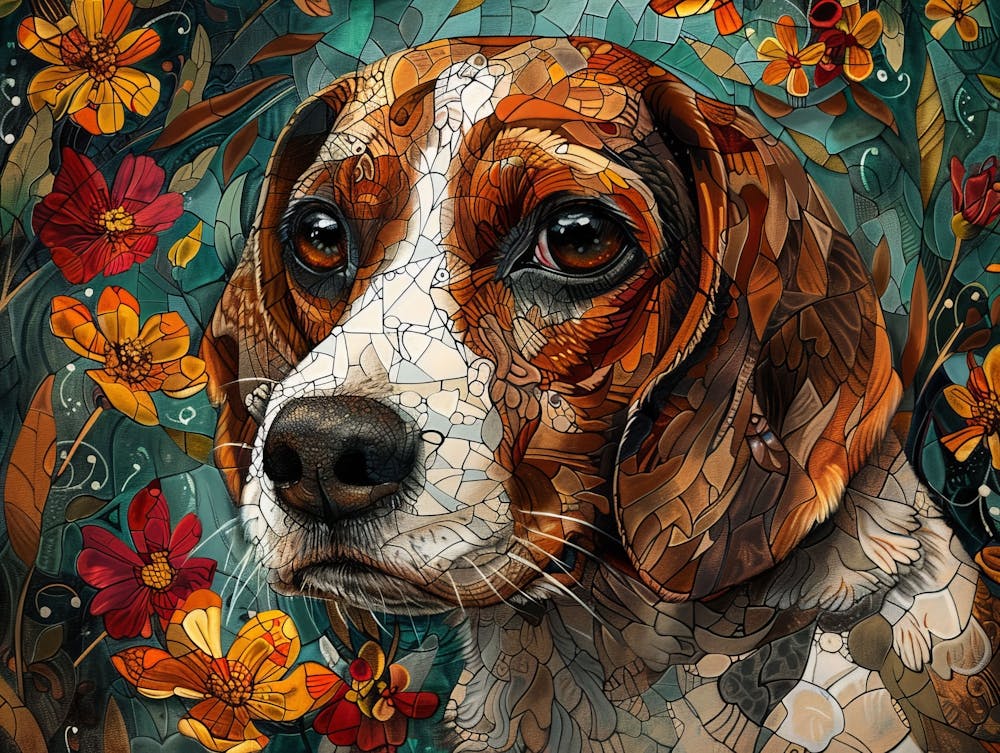 Beagle Fine Art Portrait 2