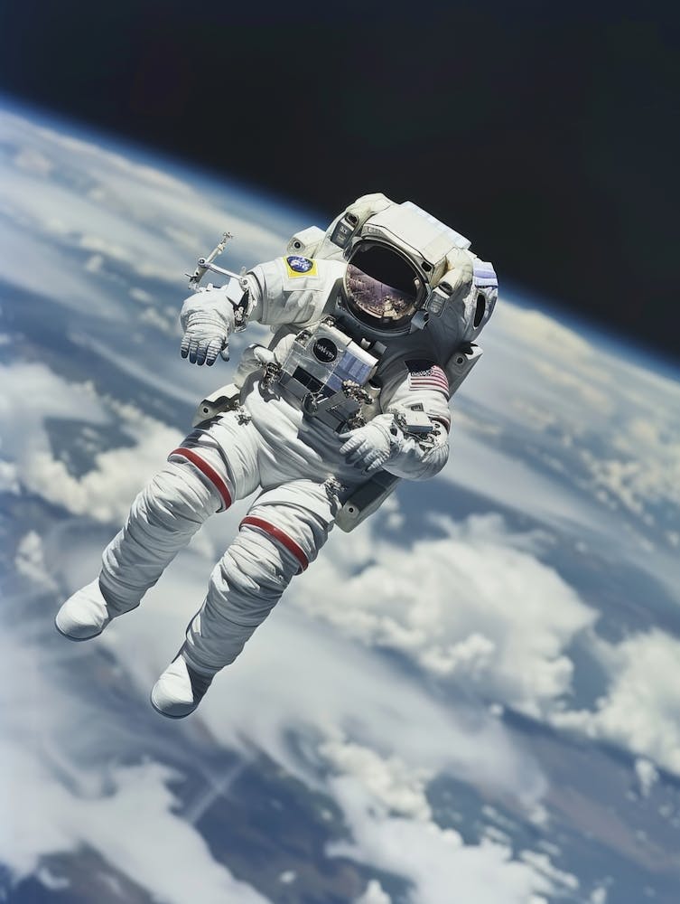 Astronaute Dans L'espace 1