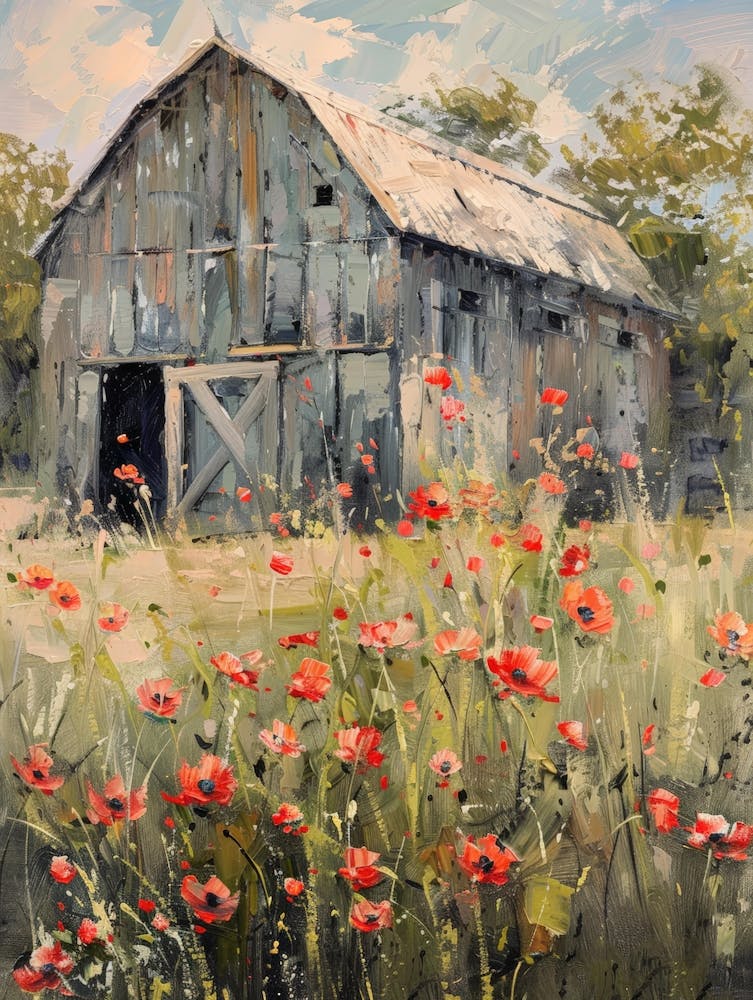 Mohn im Stall 6