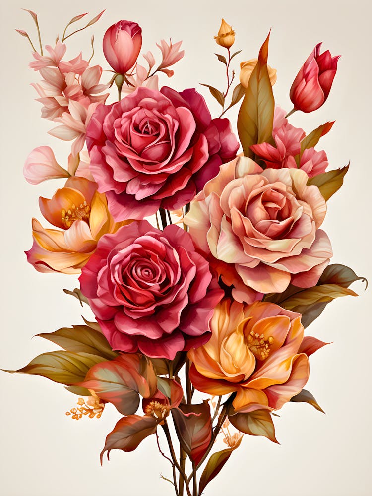 Radiant Reverie Dreamy Floral Euphoria