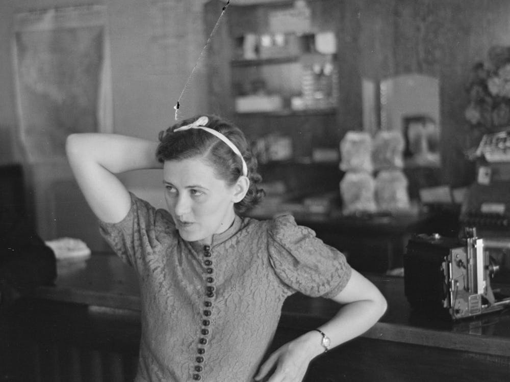 Young Girl, Resident Of Gemmel, Minnesota By Russell Lee