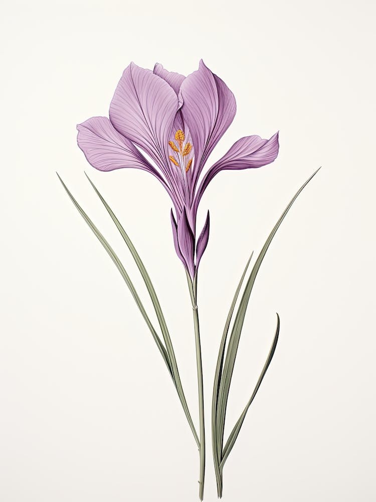 Saffron Vintage Botanical Herbs 3