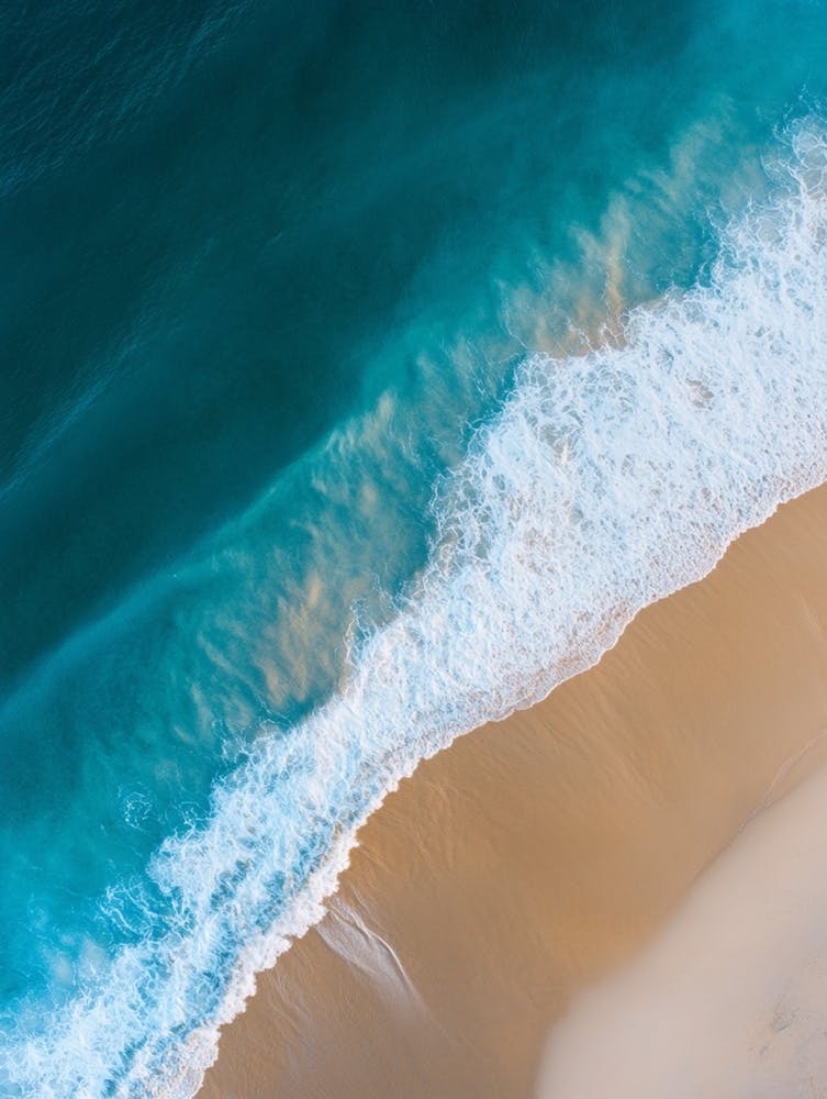 Aerial View Of A Beach 130
