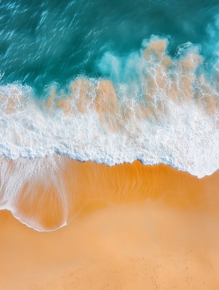 Aerial View Of A Beach 7