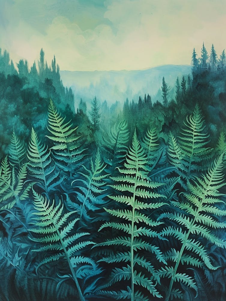 Sword Fern Painting 3