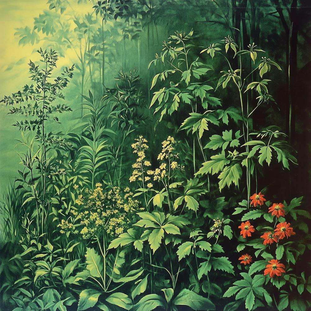 Forest In Bloom Art