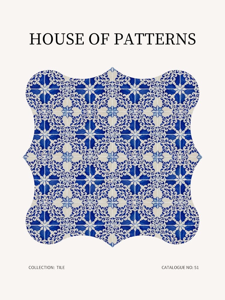 Tile Pattern Poster 52