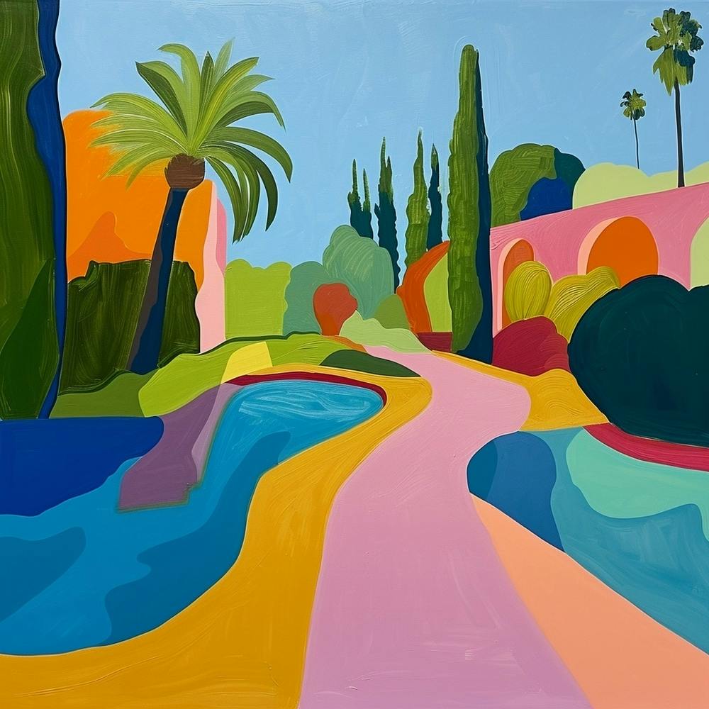 Abstract Park Collection Maria Luisa Park Seville Spain 3