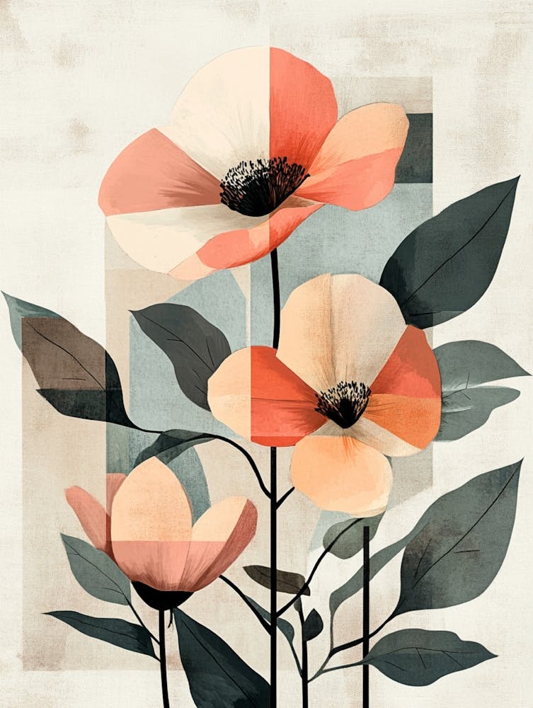 Abstract Flowers 5