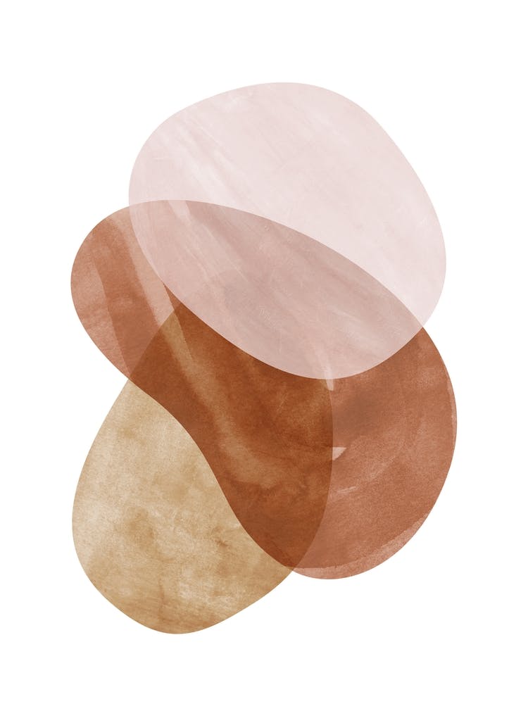 Abstraction In Warm Colors 1