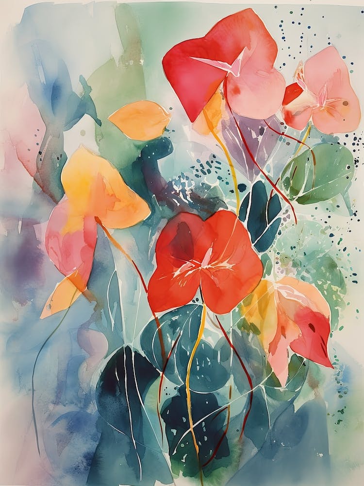 Anthurium Flower Illustration 4