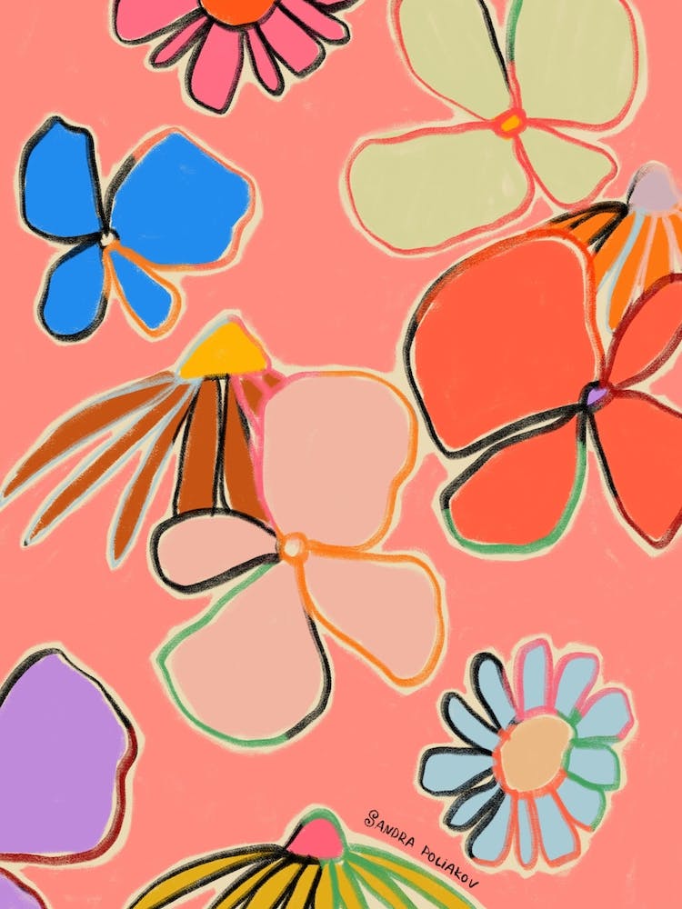 Vintage Garden Peach