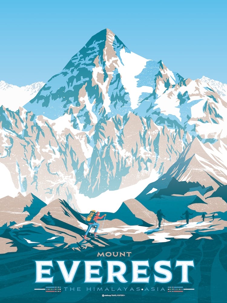 Mount Everest The Himalayas Asia