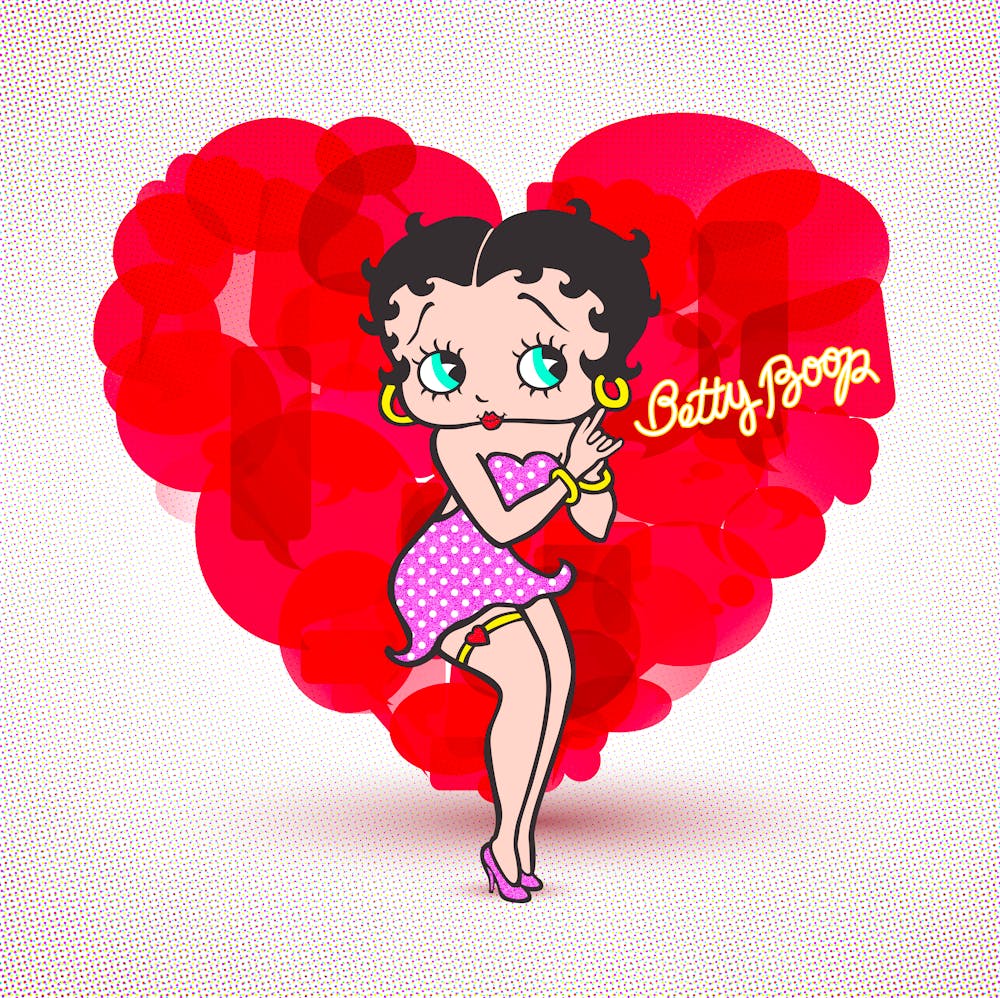 Betty Boop Heart