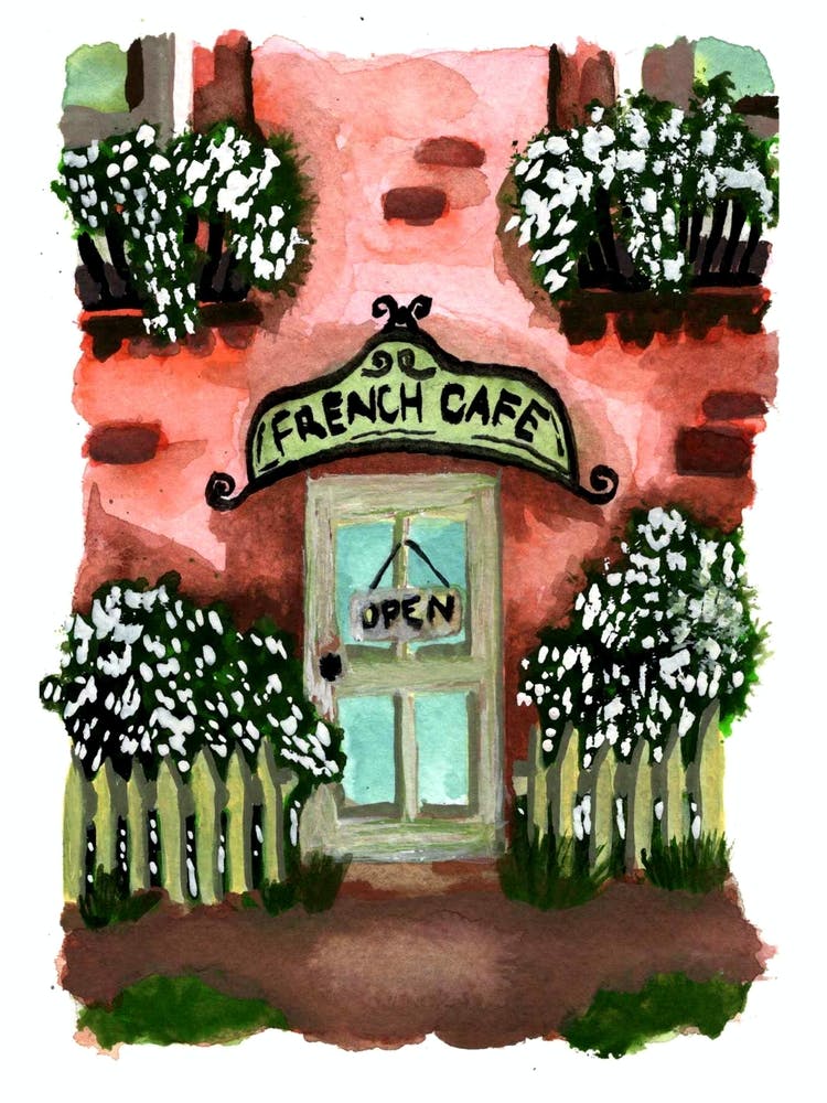 Cozy Ghibli French Cafe