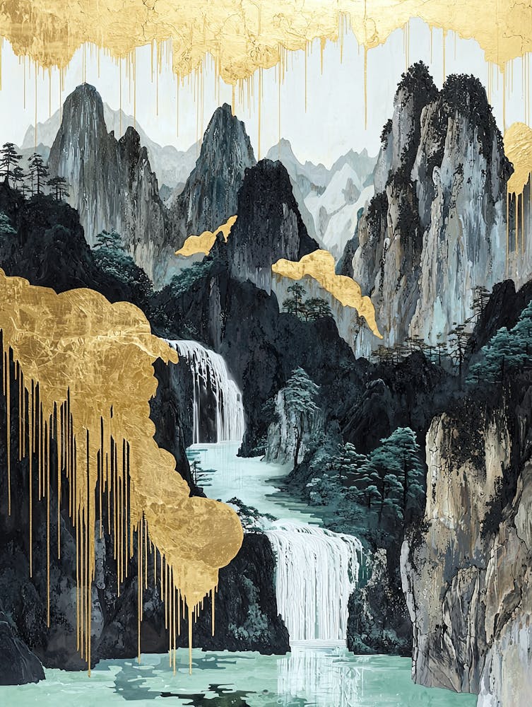 Vinson Heights Abstract Majesty