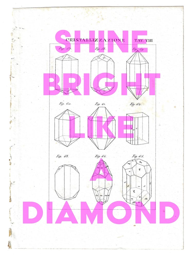 Shine Bright Lika A Diamond Vintage