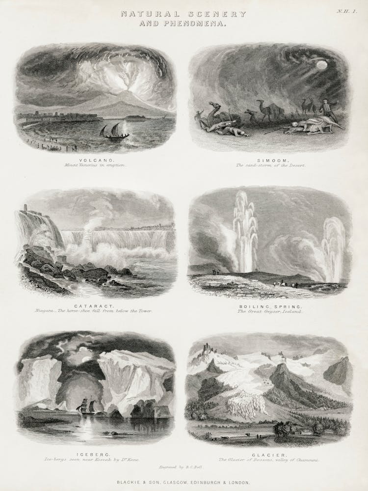 Naturlandschaft und Phänomene, Oliver Goldsmith