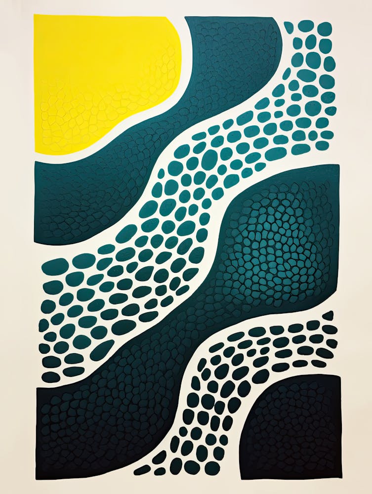 Glowing Tunnels Psychedelic Neural Aesthetic