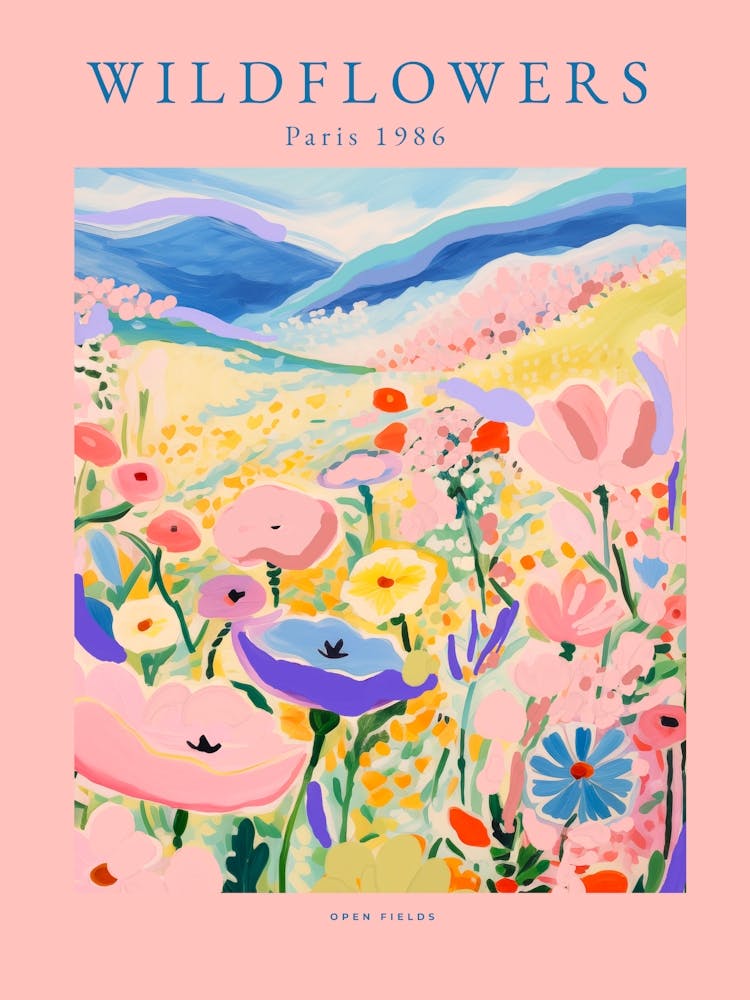 Wildflowers Typography