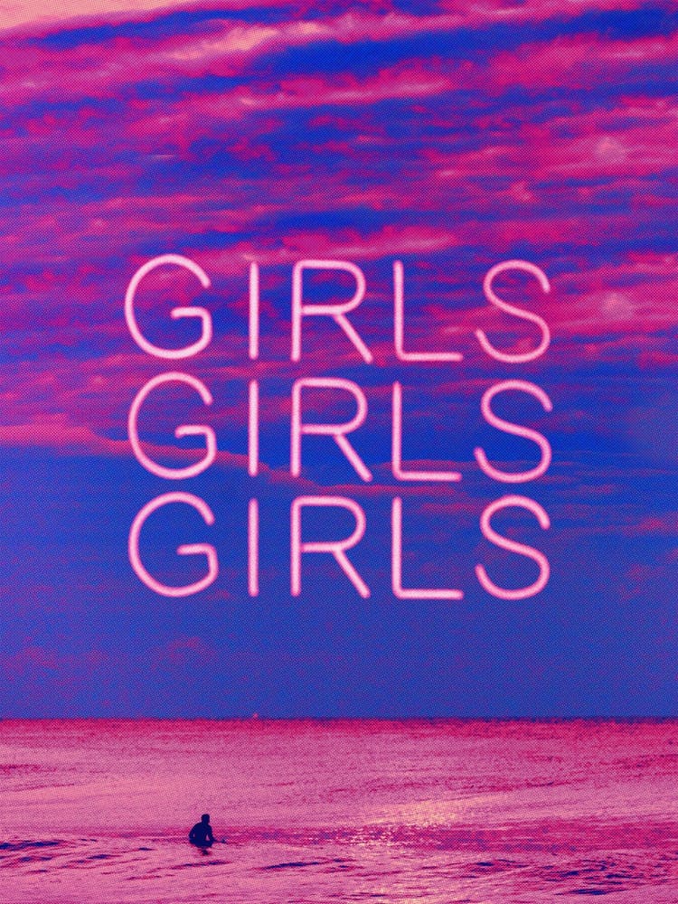 Girls Girls Girls Neon
